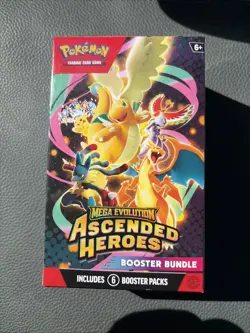 Pokemon - Mega Evolution Ascended Heroes - Booster Bundle Sealed - Image 1