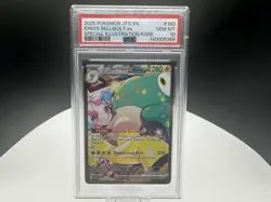 2025 POKEMON JTG EN-JOURNEY TOGETHER ULTRA RARE #172 IONO'S BELLIBOLT EX PSA 10 - Image 1