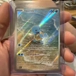 Squirtle 170/165 Illustration Rare - Scarlet & Violet 151 - Pokemon TCG - NM - Image 1