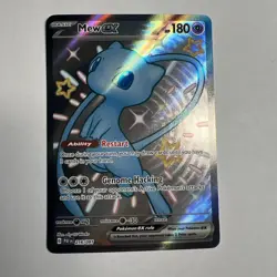Pokemon TCG Mew EX 216/091 Paldean Fates Full Art Shiny Ultra Rare - Image 3
