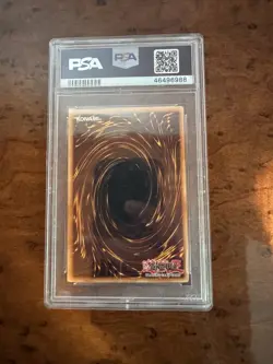 2008 Yugioh Collectible Tins Black Rose Dragon CT05-EN003 Limited Edition PSA 9 - Image 2