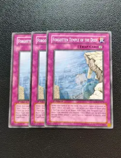 Yu-Gi-Oh - Forgotten Temple Of The Deep 3X - Full Playset - Image 1