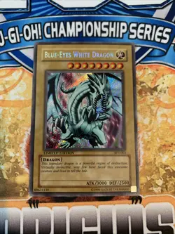 Yugioh Blue-Eyes White Dragon BPT-003 NM - Image 1