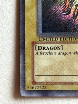 Red-Eyes B. Dragon #BPT-005 Yugioh Secret Rare Collector's Tin Limited Edition - Image 5