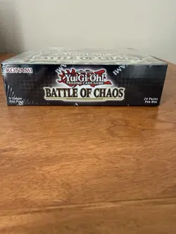 Yu-Gi-Oh! Battle of Chaos Sealed Booster Box 1st Edition (BACH) W/ Acrylic Case - Image 3