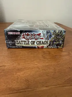 Yu-Gi-Oh! Battle of Chaos Sealed Booster Box 1st Edition (BACH) W/ Acrylic Case - Image 4