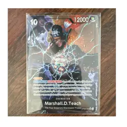 Namco Marshall.D.Teach OP09-093 Emperors in the New World Foil Super Rare 12000 - Image 1