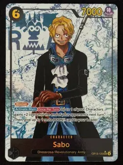 Sabo (OP13-120) (Parallel) - Carrying On His Will (OP13) - One Piece - Image 1