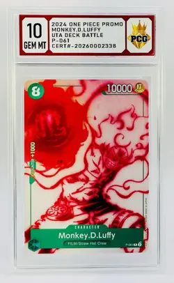 Monkey.D.Luffy (Starter Deck 11: Uta Deck Battle) [Winner] P-061 One Piece... - Image 1