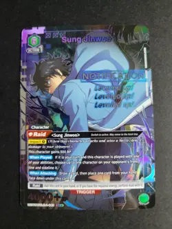 Sung Jinwoo 049 SR* Super Rare 1 Star Union Arena Solo Leveling - Image 1