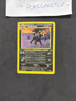 Pokemon Card Umbreon 32/75-Non Holo- Neo Discovery-eng-Good! - Image 3
