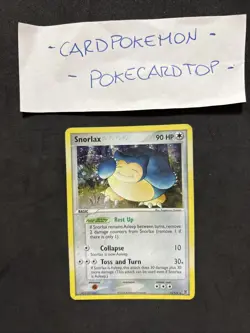 Pokemon Card Snorlax 15/112- Eng-Holo-Good! - Image 1