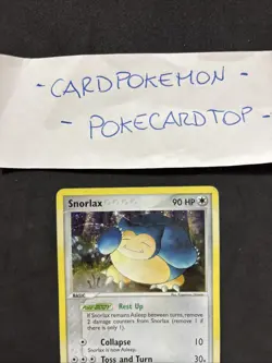 Pokemon Card Snorlax 15/112- Eng-Holo-Good! - Image 2