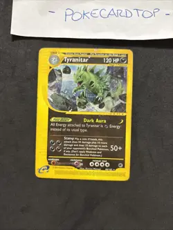Pokemon Card Tyranitar 66/165-eng-no Holo-Exc! - Image 3