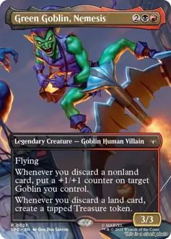 Magic the Gathering | Green Goblin, Nemesis (Borderless) [SPE - 23]NM - Image 1