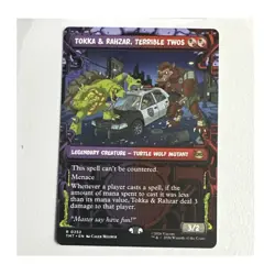 Wizards Tokka & Rahzar Terrible Twos 0252 Rare Red/Black TMT 2026 TMNT Magic Ca… - Image 1