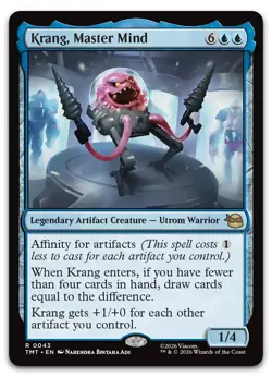 Krang, Master Mind #43 (NM) Teenage Mutant Ninja Turtles TMT Magic MTG - Image 1