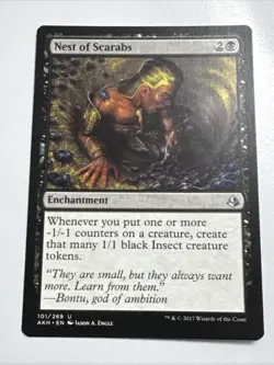 1x Pack Fresh Nest of Scarabs Amonkhet Regular - Image 1