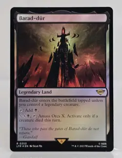 Barad-dur Universes Beyond: The Lord of the Rings: Tales of Middle-earth Foil - Image 1