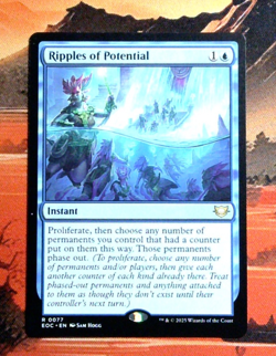 MTG Ripples of Potential EOC 77 Regular NM R - Image 1
