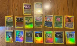 Pokemon TCG E-Reader Aquapolis Card Lot of 16 reverse holos WOTC - Image 1