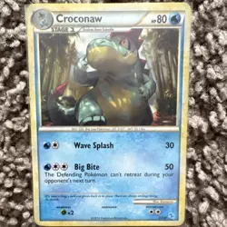 Pokemon TCG Totodile Croconaw Card Lot 86/123 17/30 2010 Nintendo English - Image 5