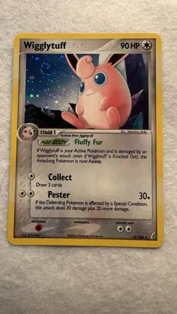 Wigglytuff 13/100 Holo Rare, EX Crystal Guardians, Pokemon Card, NM (Wig-001) - Image 1