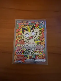Pokemon Mega Evolution Perfect Order Meowth ex 121/088 - Image 1