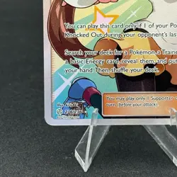 Pokemon TCG Rosa Full Art Holo Trainer Ultra Rare 236/236 Sm-Cosmic Eclipse - Image 5