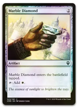 Marble Diamond #323 (Foil) (NM) Commander Legends CMR Magic MTG - Image 1