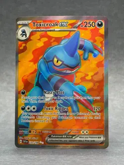 Pokemon - 232/198 Toxicroak ex SV01 Scarlet & Violet Ultra Rare Holo Full Art NM - Image 1