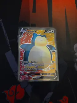 Snorlax V Full Art 197/202 Swsh01 Sword & Shield Ultra Rare Holo Pokemon Card - Image 1