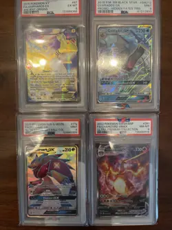 Pokemon Graded Lot: PSA Charizard 8, Zoroark 9,Ampharos 6,Gyarados 9 - Image 2