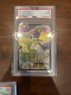 Pokemon Graded Lot: PSA Charizard 8, Zoroark 9,Ampharos 6,Gyarados 9 - Image 5