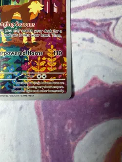 Pokemon - Sawsbuck 166/162 (SV05: Temporal Forces) Holo - Image 5