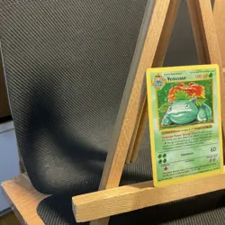 Shadowless Venusaur (15/102) Base Set Holo Pokemon Card LP+ - Image 2