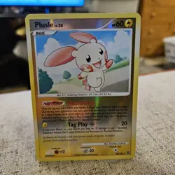 Plusle Pokemon TCG Secret Wonders Reverse Holo Rare Card #36/132 - Image 1