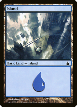 Island (294) #294 (Foil) (MP) Ravnica City of Guilds RAV Magic MTG - Image 1