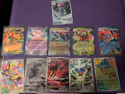 Pokemon Ascended Heroes IR/EX Lot of 11 Cards Near Mint - Image 1