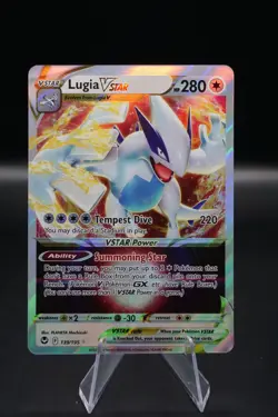 Lugia VSTAR 139/195- SWSH12: Silver Tempest-Pokemon NM - Image 1