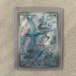 Pokemon Articuno Illustration Rare Full Art SV09 161/159 110 HP Holo Card - Image 1