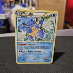 Blastoise Pokemon TCG Unleashed Non-Holo Rare Card #13/95 - Image 1