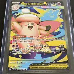 Pokemon Mega Clefable EX 103/088 Fairy EX Ability Card English 2026 - Image 1
