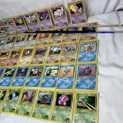 Vintage Pokemon Gym Heroes lot of 39 Bulk No Duplicates #2 - Image 3