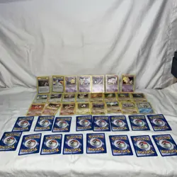 Vintage Pokemon Gym Heroes lot of 39 Bulk No Duplicates #2 - Image 4