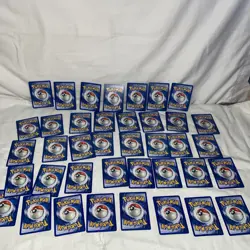 Vintage Pokemon Gym Heroes lot of 39 Bulk No Duplicates #2 - Image 5