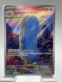Wailord 162/159 Journey Together IR Pokemon TCG - Image 1