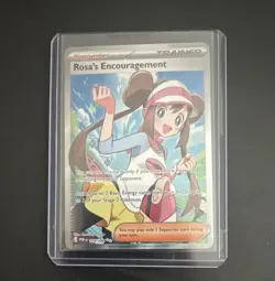 Pokemon Rosa's Encouragement Trainer Rare Perfect Order 114/088 - Image 1