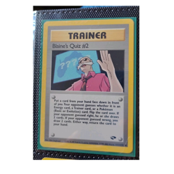 The Pokemon Company Blaine's Quiz #2 Gym Challenge 111/132 2000 Uncommon Unlimi… - Image 1
