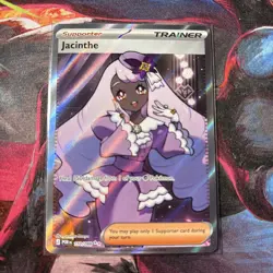 Pokemon Jacinthe Trainer-Supporter Ultra Rare Full Art Holo 110/088 POR - Image 1